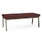 Lesro Newport 2 Seat Bench, 45 in W 21 in L 18.5 in H NP2001 - alternate 3